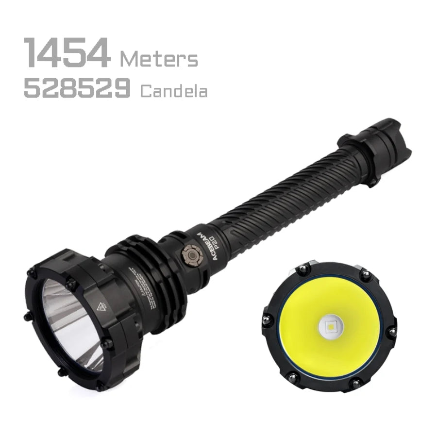 Lommelykt / P20 Professional Long Distance Flashlight