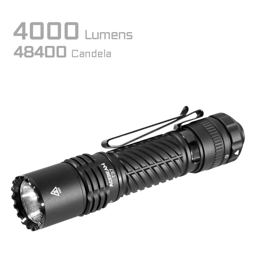 Lommelykt /T37 Tactical and Duty Flashlight