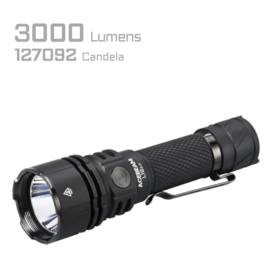 Lommelykt  L16 2.0 Tactical Flashlight with SFT-42R LED $109.90
