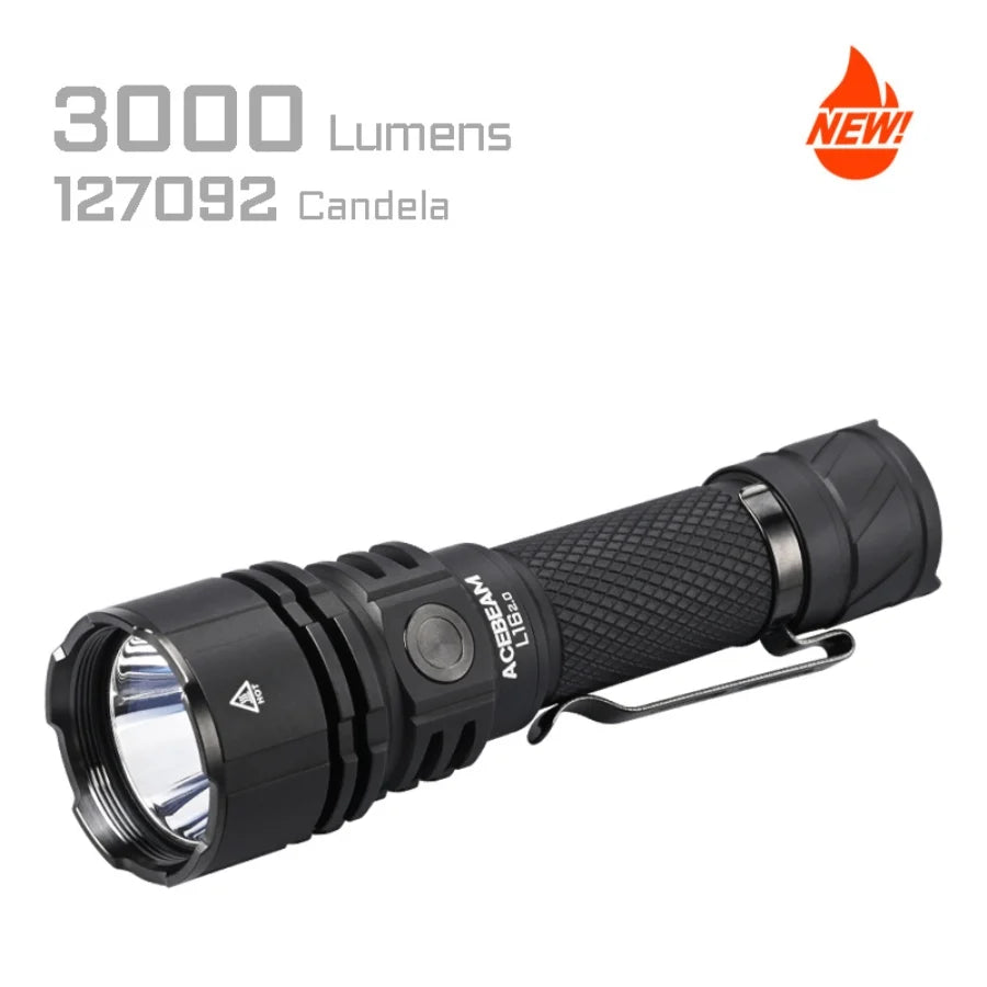 Lommelykt  L16 2.0 Tactical Flashlight with SFT-42R LED $109.90