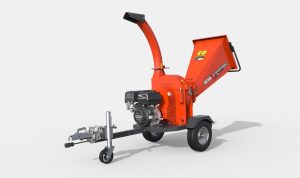 Kompakt Flis 15 HK Kompostkvern med Elstart & Veihjul