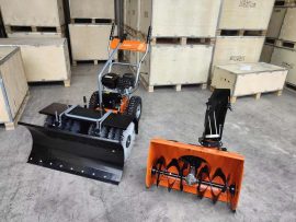 Snøfreser, feiemaskin og brøyteskjær 3 i 1 multimaskin