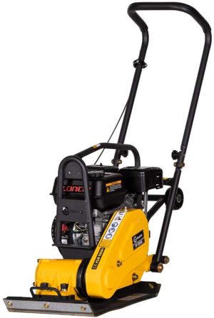 Platevibrator med hjul og matte – Lumag Tyskland 73kg | 5 års garanti"