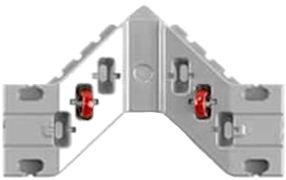 JetPort Flexi Mellommodul Liten grå