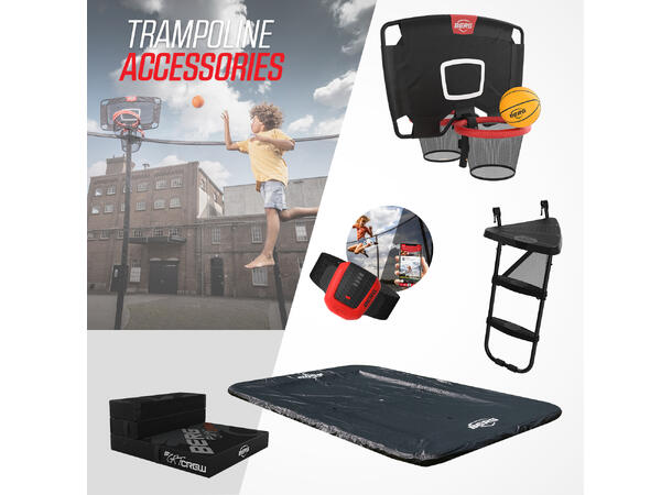 BERG Trampoline Favorit InGround  Med sikkerhetsnett Comfort