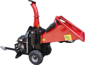 FLISKUTTER/KOMPOSTKVERN TILHENGER MED HYDRAULISK MATING