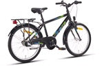 Cross sykkel 28" 14 gir 57 cm Matt Svart