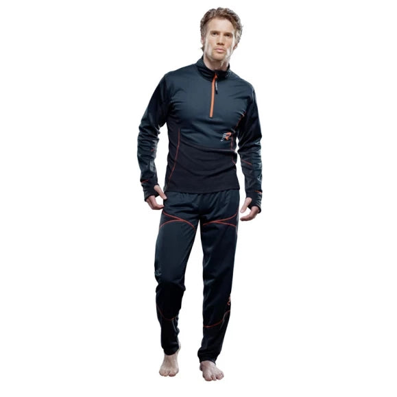 Rukka Delta WS N2S Bukse Sort/Orange -XLarge