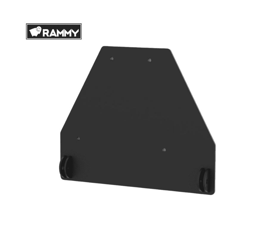 Center mounting kit – Mounting bracket, Polaris Sportsman 550 850 1000 (for Ø10 mm pins)