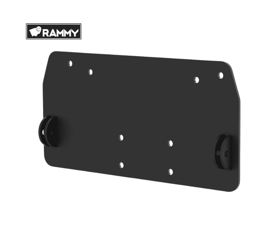 Center mounting kit – Mounting bracket, Polaris Sportsman 550 850 1000 (for Ø10 mm pins)