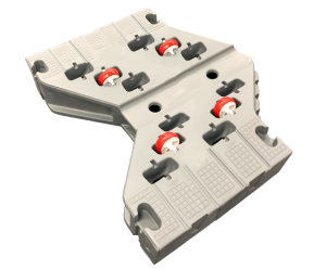 Vannscooter dock JetPort Flexi Mellommodul Større grå