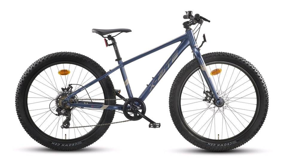 Fatbike MTB alu 26" 7-gear blå