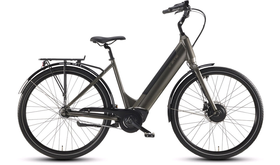 El-sykkel 28" Comfort 7 11Ah 7-g matt grønn