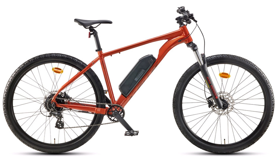 El-sykkel MTB E2908, 29" 10Ah 8-g,oransj