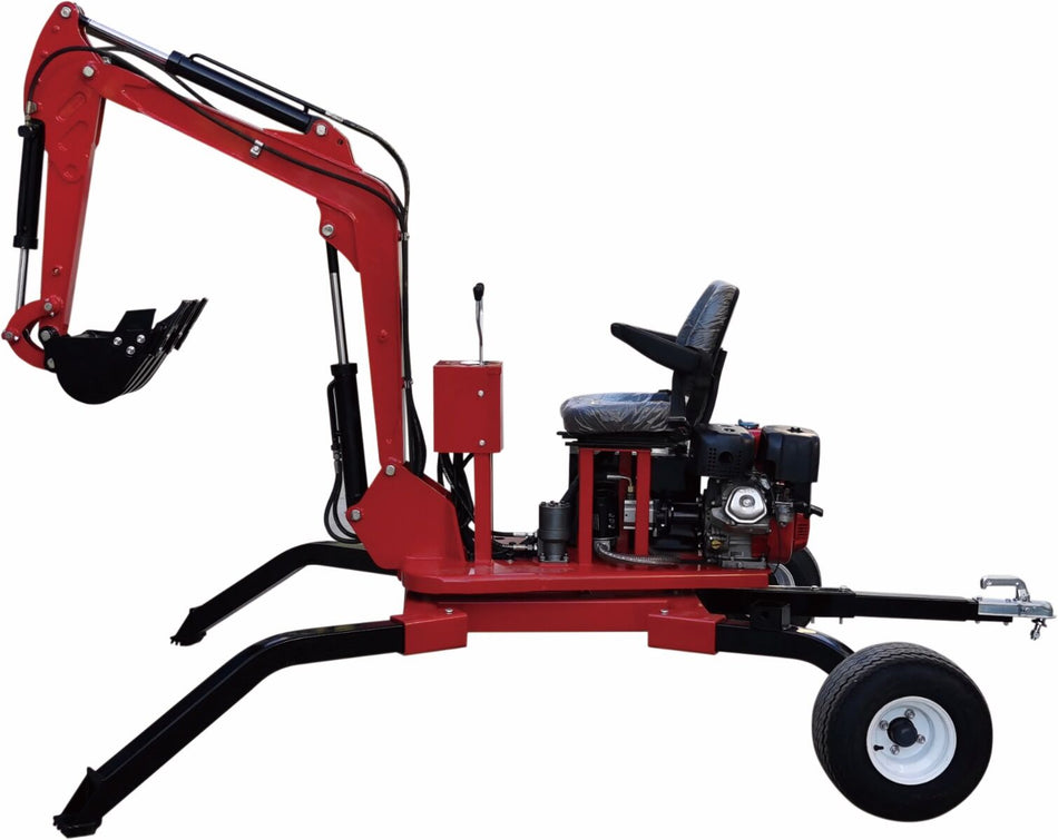 ATV edderkoppgraver 16,5 hk elstart 360 grader best selger