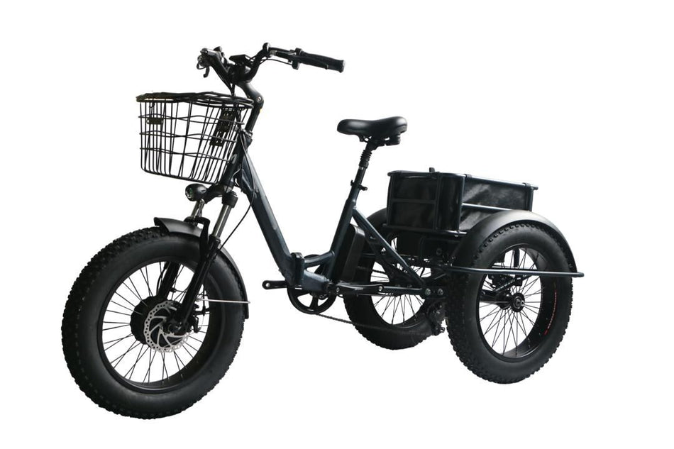 Elektrisk trehjulssykkel fatbike 500W 48V 15AH