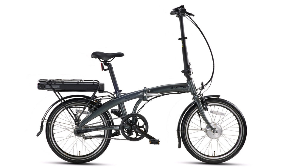 El-foldesykkel 20" Mini 3, 3-speed matt grå