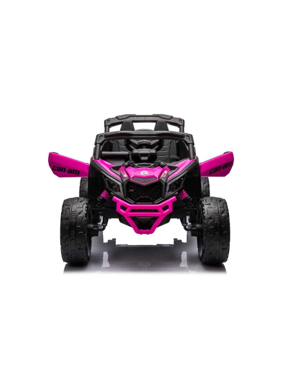 Barnebil Can-Am Marverick 24V UTV barn 4x200W - Pink