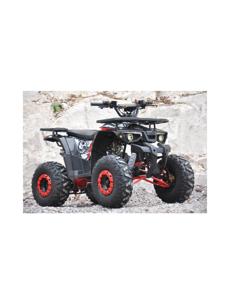 Barne-atv Farmer125cc rød speedometer hengerfeste