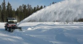 Snøfreser Bercomac profesjonell snøfreser 66" (167 cm) med honda motor 22HK