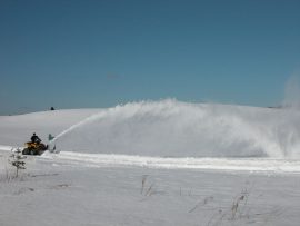 Snøfreser Bercomac profesjonell snøfreser 54" (138 cm) med honda motor 22HK