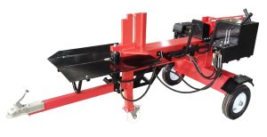 Vedkløyver 35 tonn henger med firedeler