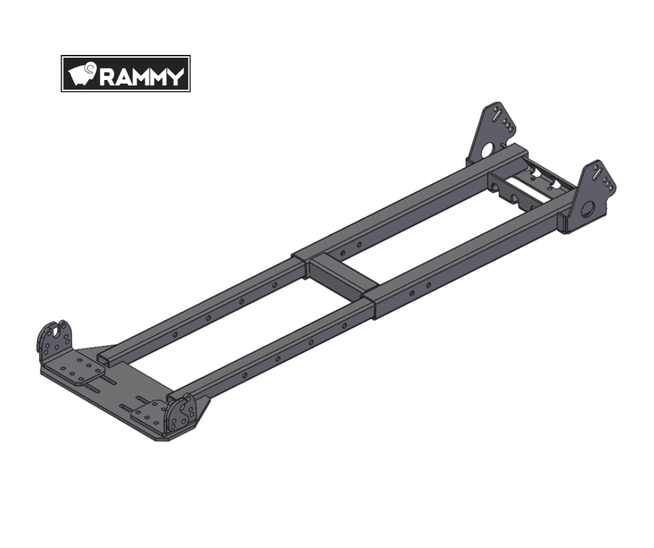 Rammy Center mounted adjustable accessory frame (mid mounted)