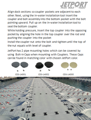 JetPort Plus/Max/Flexi Bolt i Cap Black