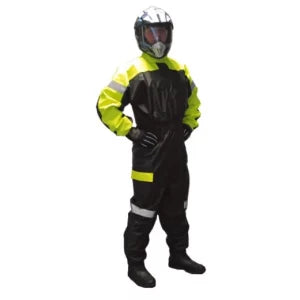 REGNDRESS SORT/NEON-GUL (S)