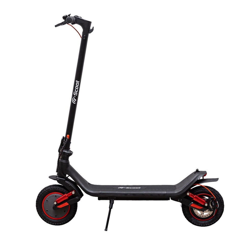 sparkesykkel  I Scoot Max-8 Pro elektrisk – 1000W, 30 km rekkevidde, sammenleggbar