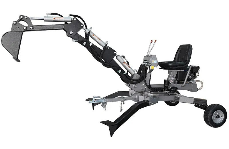 ATV edderkoppgraver 10hk elstart 360 grader best selger