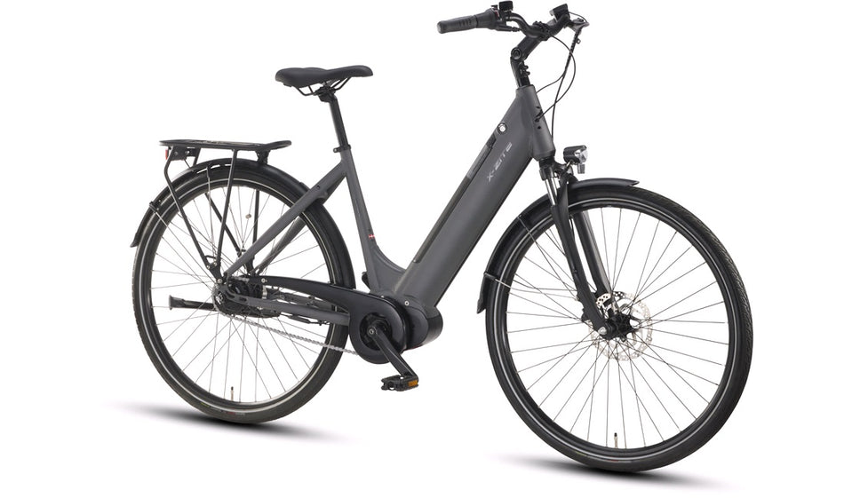 El-syEl-sykkel 28" Deluxe 5 11Ah 5-g mattgrå