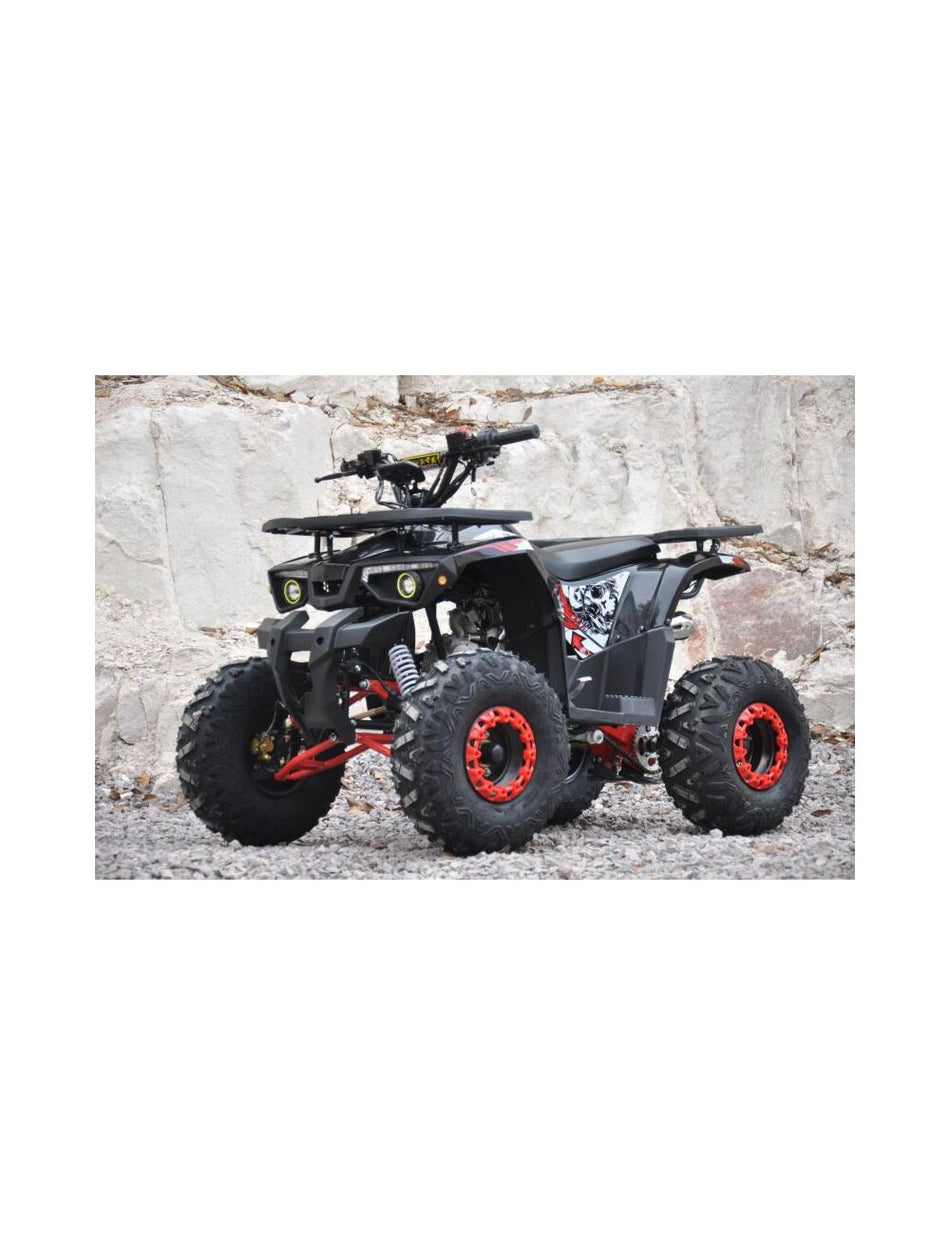 Barne-atv Farmer125cc rød speedometer hengerfeste