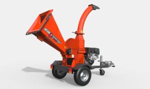 Kompakt Flis 15 HK Kompostkvern med Elstart & Veihjul