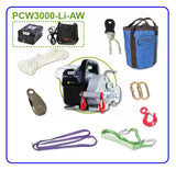 Batteridrevet vinsj PCW3000