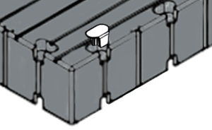 JETPORT Plus/Max/Flexi og Rotodock Pocket Filler svart