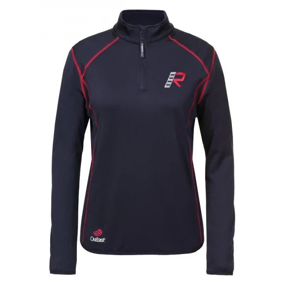 Rukka Kimb-R FLEECE Sort/Rød