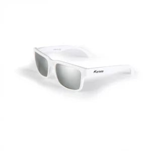 ARIETE SUNGLASSES White Silver/Mirror Lens