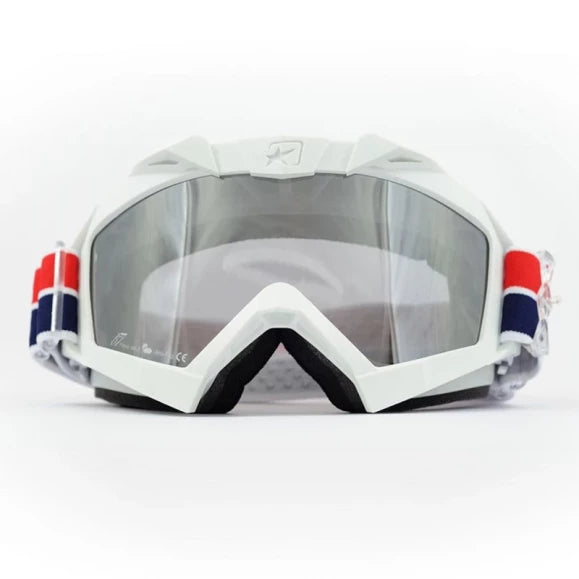 ARIETE ADRENALINE Primis Plus Goggle White Red/Blue