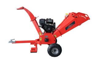 Fliskutter/Kompostkvern med Kraftig 17,5 hk motor med el-start ekstra store hjul