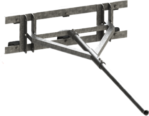 JETPORT Plus/Max/Flexi og Rotodock galvanisert stivarmssett