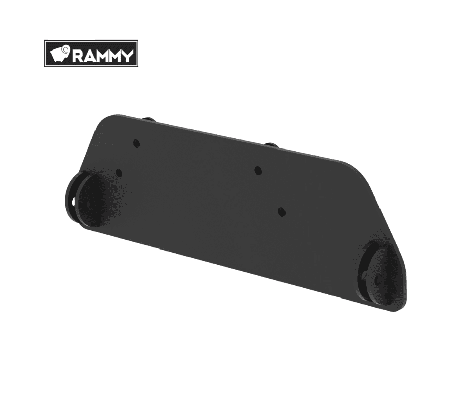 Center mounting kit – Mounting bracket, Polaris 570 Touring, X2, 6×6 (for Ø10 mm pins)