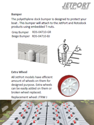 JetPort Plus/Max/Flexi erstatningshjul