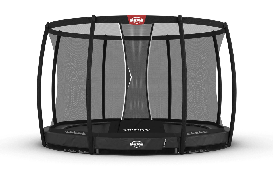 BERG Champion InGround 330 Grey + Safety Net Deluxe