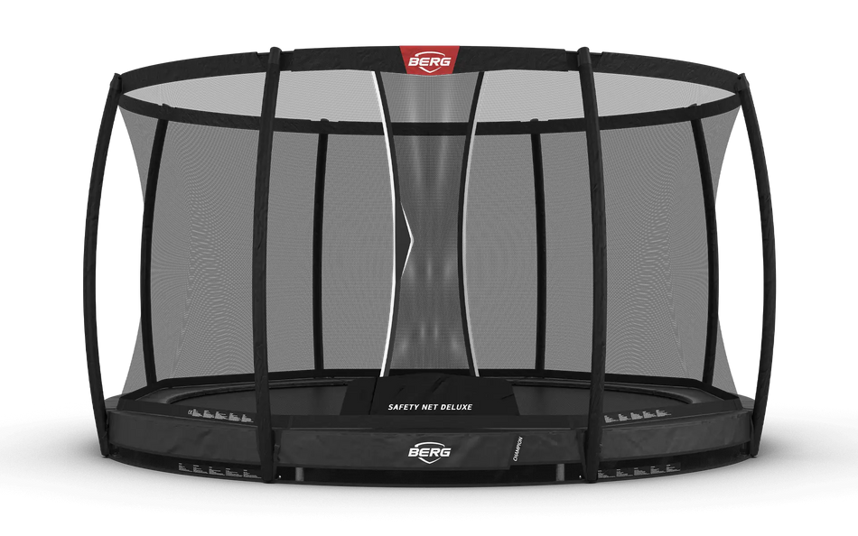 BERG Champion InGround 330 Grey + Safety Net Deluxe