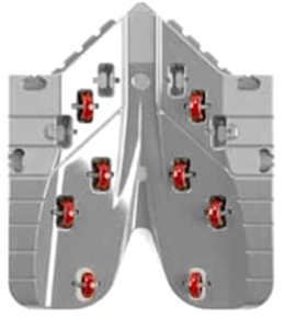 JetPort Flexi Entry Module grey