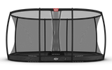 BERG Grand Champion InGround 350 Grey + Safety Net Deluxe