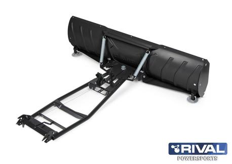 Rival Universal Plogbladsett Forsterket 150cm Svart ferdigmontert ramme