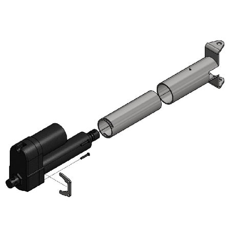 Bronco El-stelldon LA10 HD-modell 12VDC 150 mm