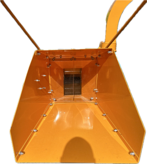 Dieseldrevet Flishugger på henger - 40 HK